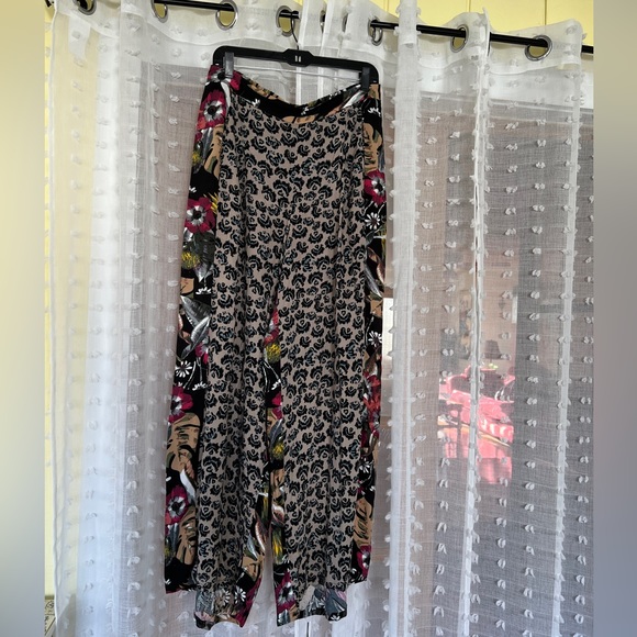 Multi print wide leg pants - Picture 3 of 9